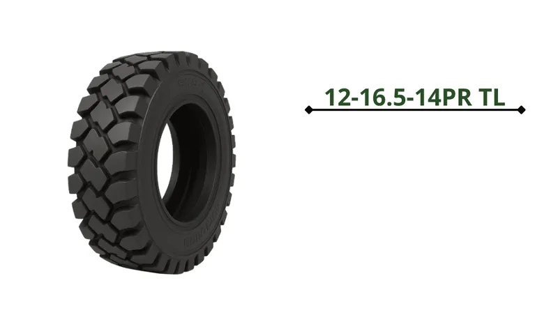 Шины для вилочных погрузчиков 12-16.5-14PR TL