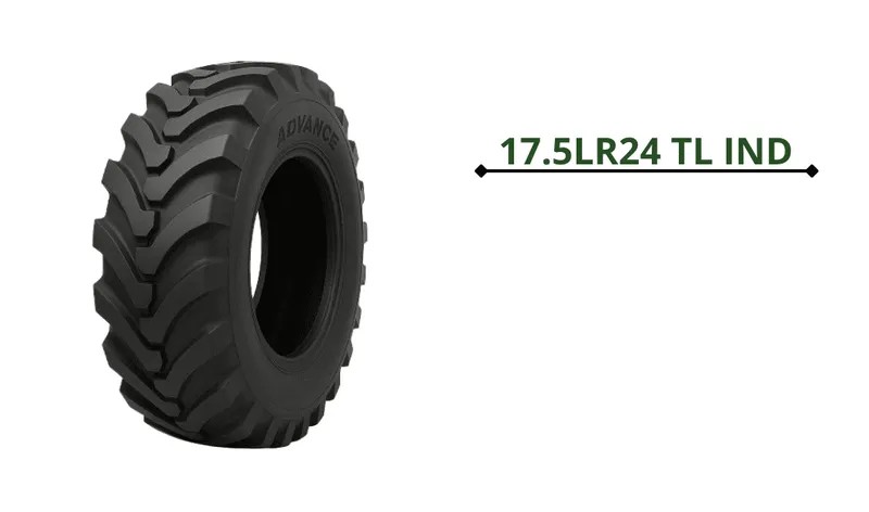 Ауылшаруашылық шиналары 17.5LR24 TL IND