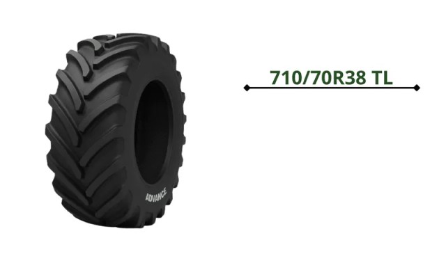 Продукт - Сельхоз шины 710/70R38 TL