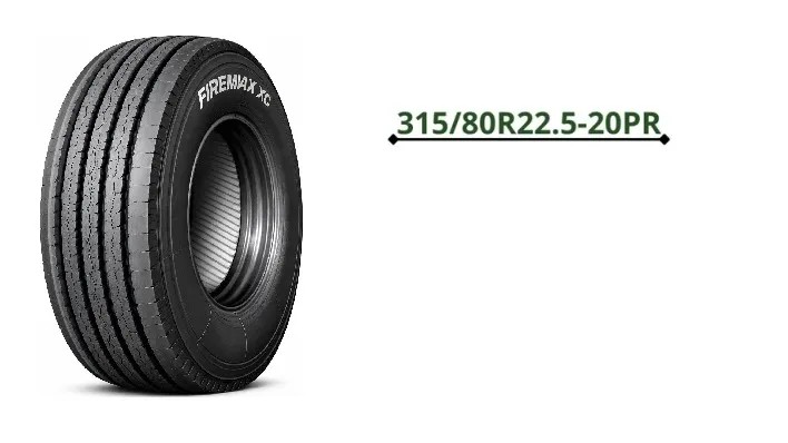 KAPSEN 315/80R22.5-20PR FM166 — FIREMAX