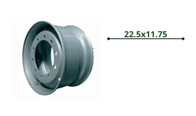 Продукт - 22.5x11.75 жүк көліктеріне арналған диск